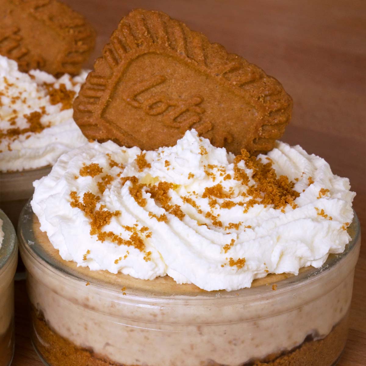 Biscoff Cheesecake Cups