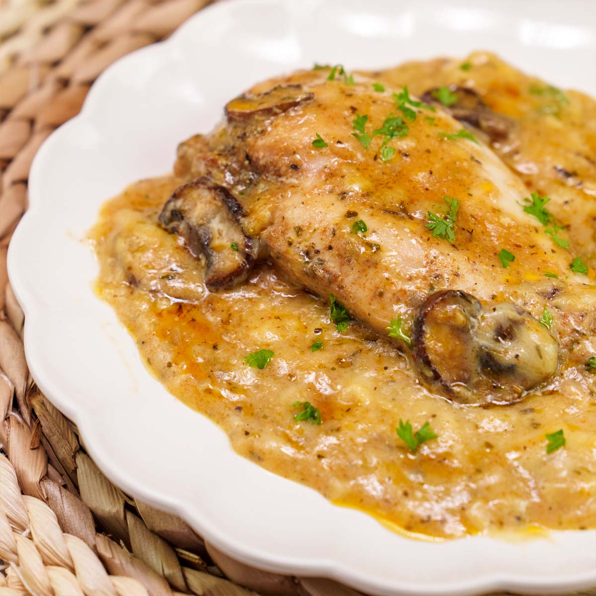 Baked Chicken with Cream of Chicken Soup 