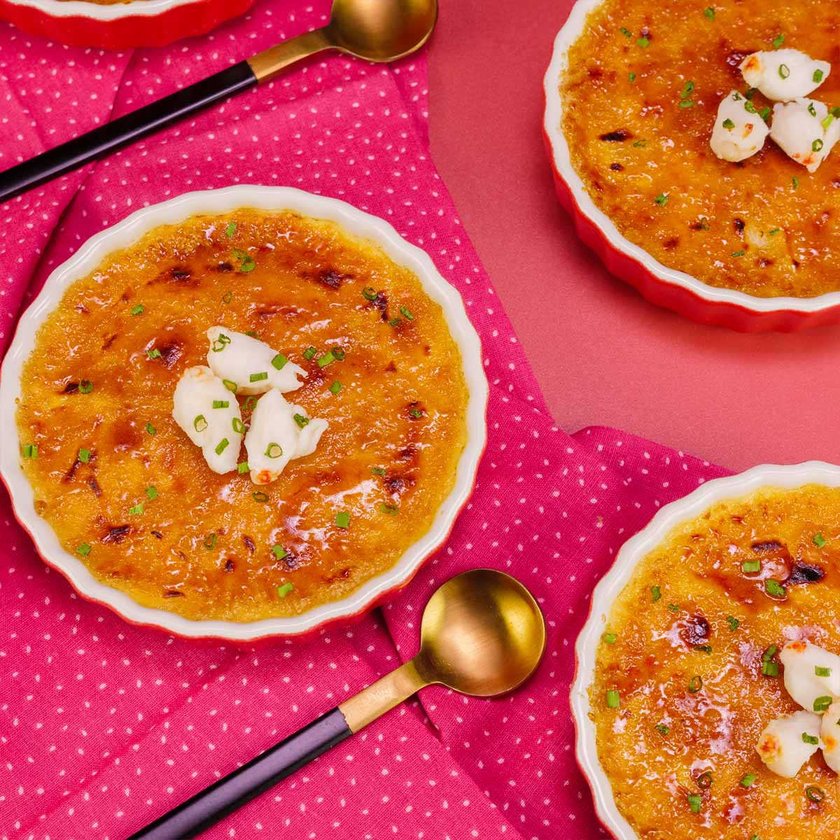 Crab brulee