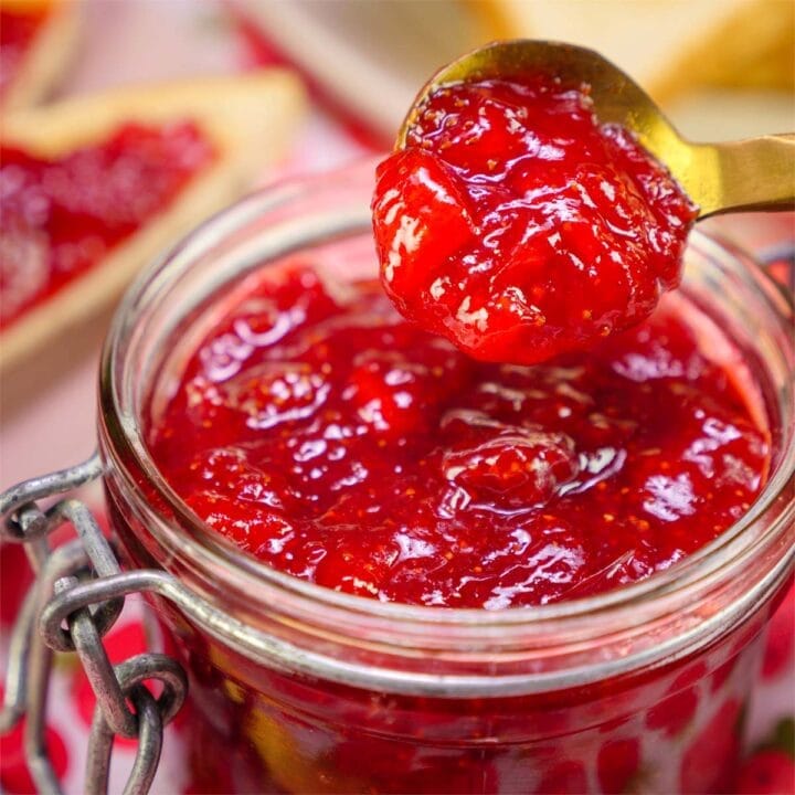 Strawberry confiture