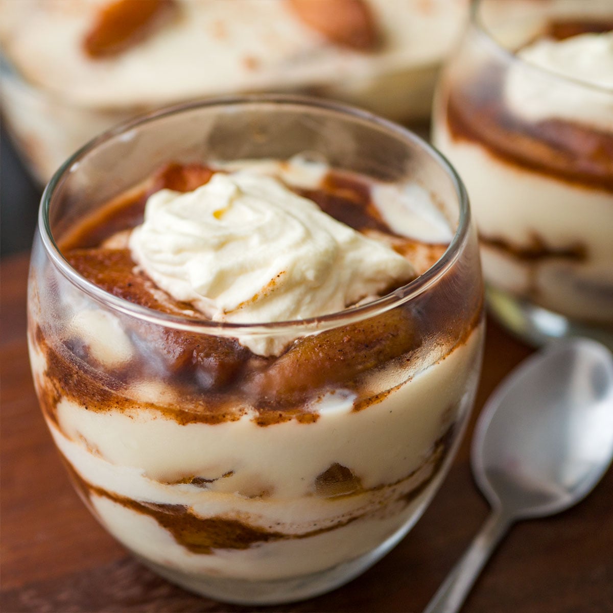 Peach cobbler pudding 