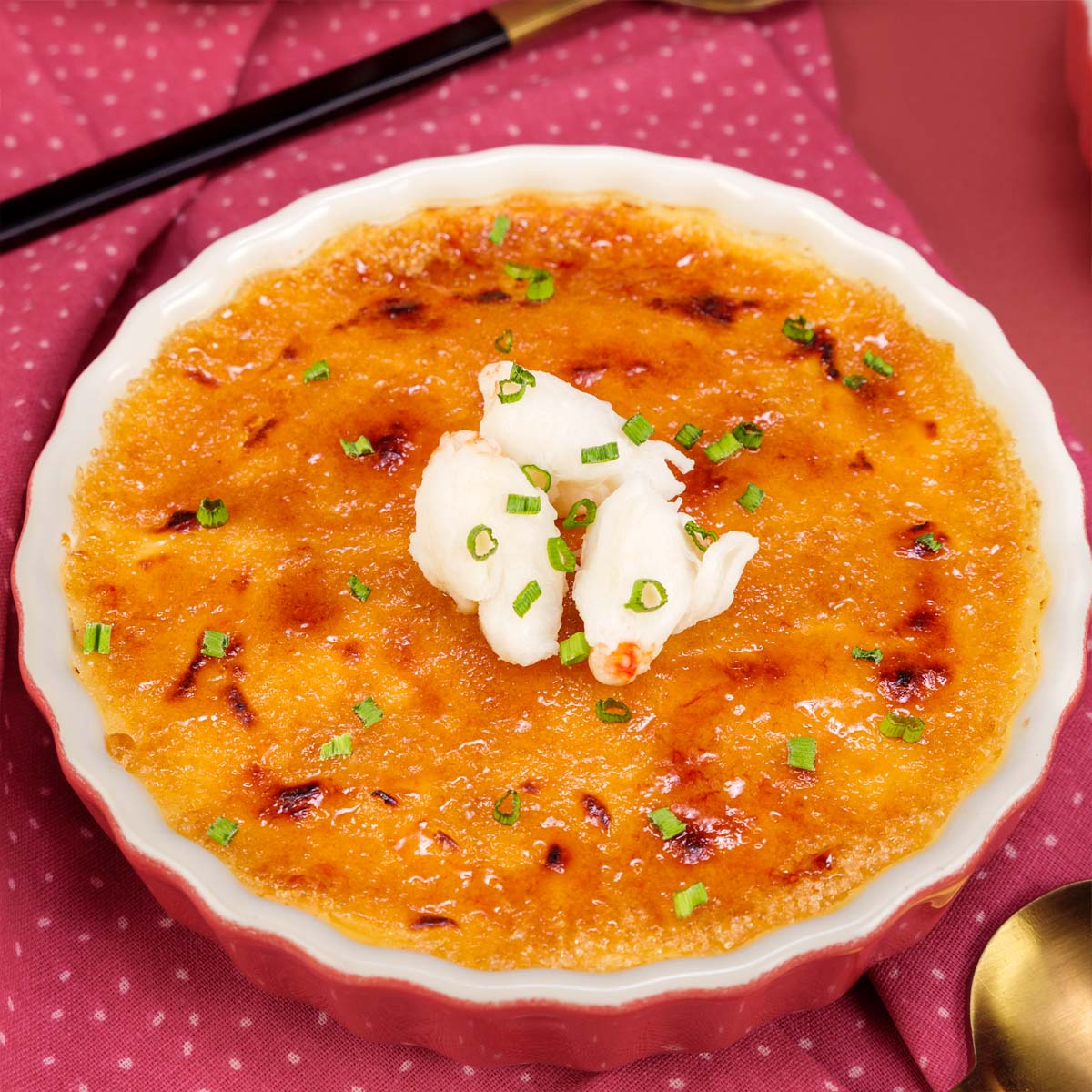 Crab brulee