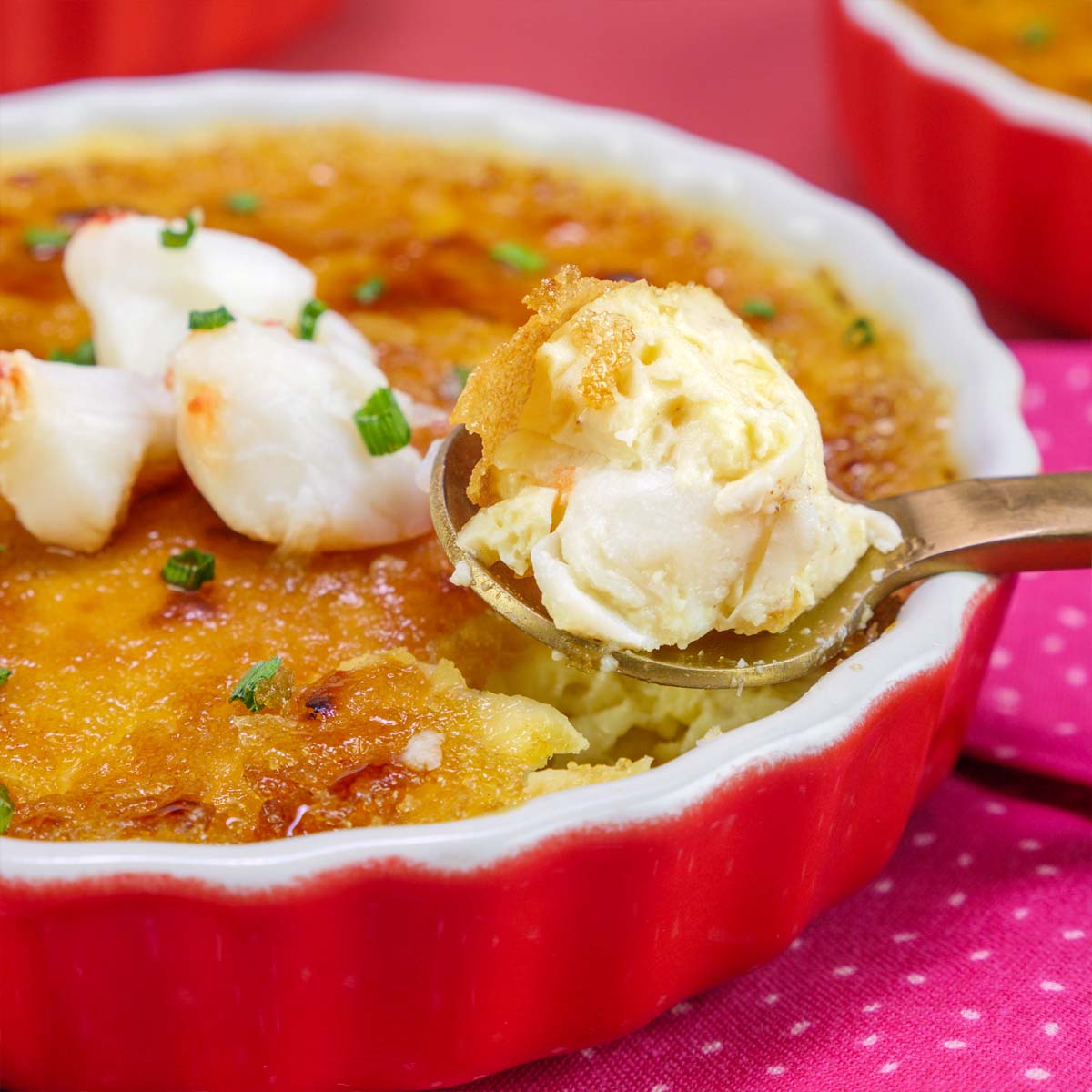 Crab brulee