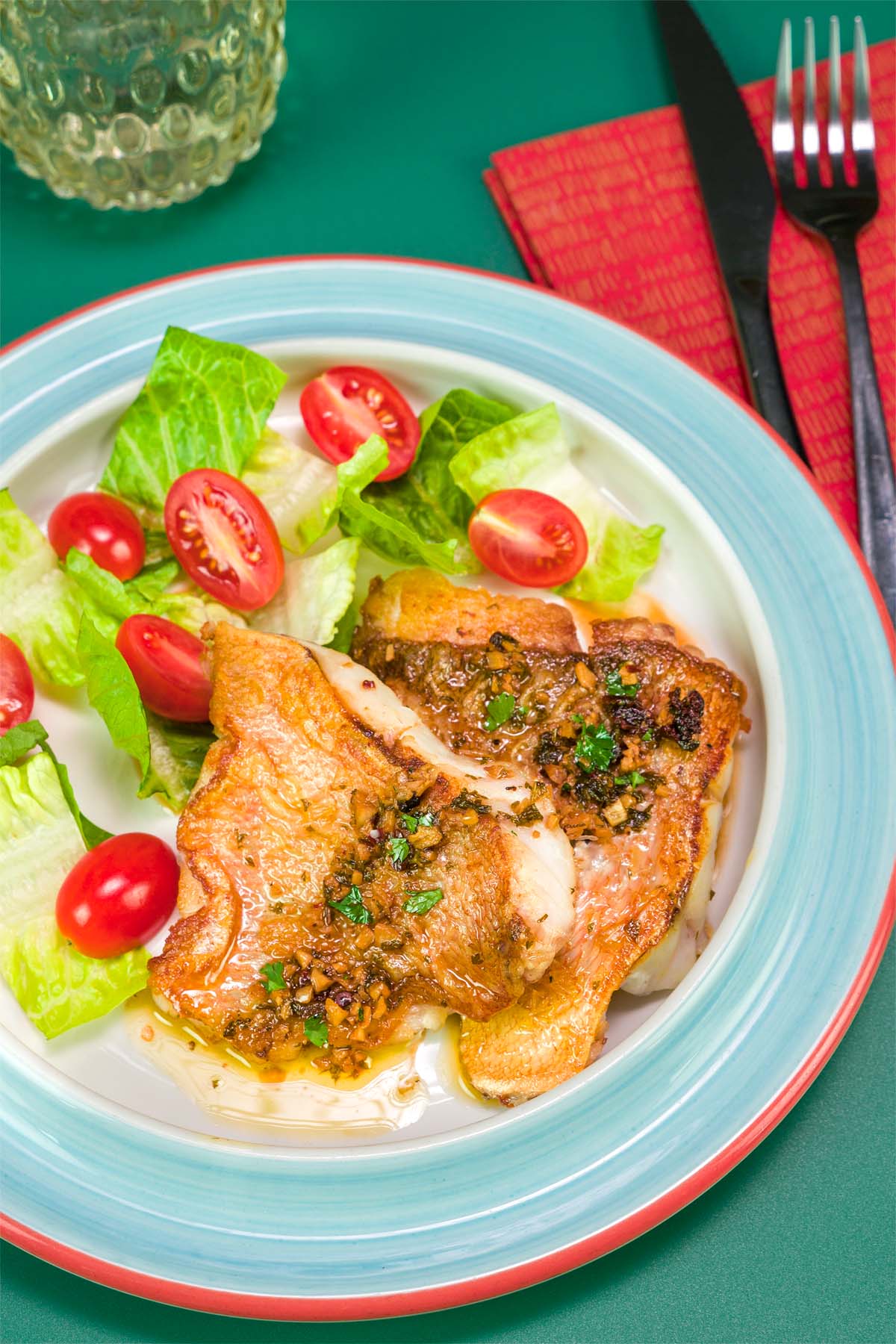 Pan Seared Rock Fish