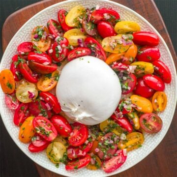 Tomato Burrata Salad