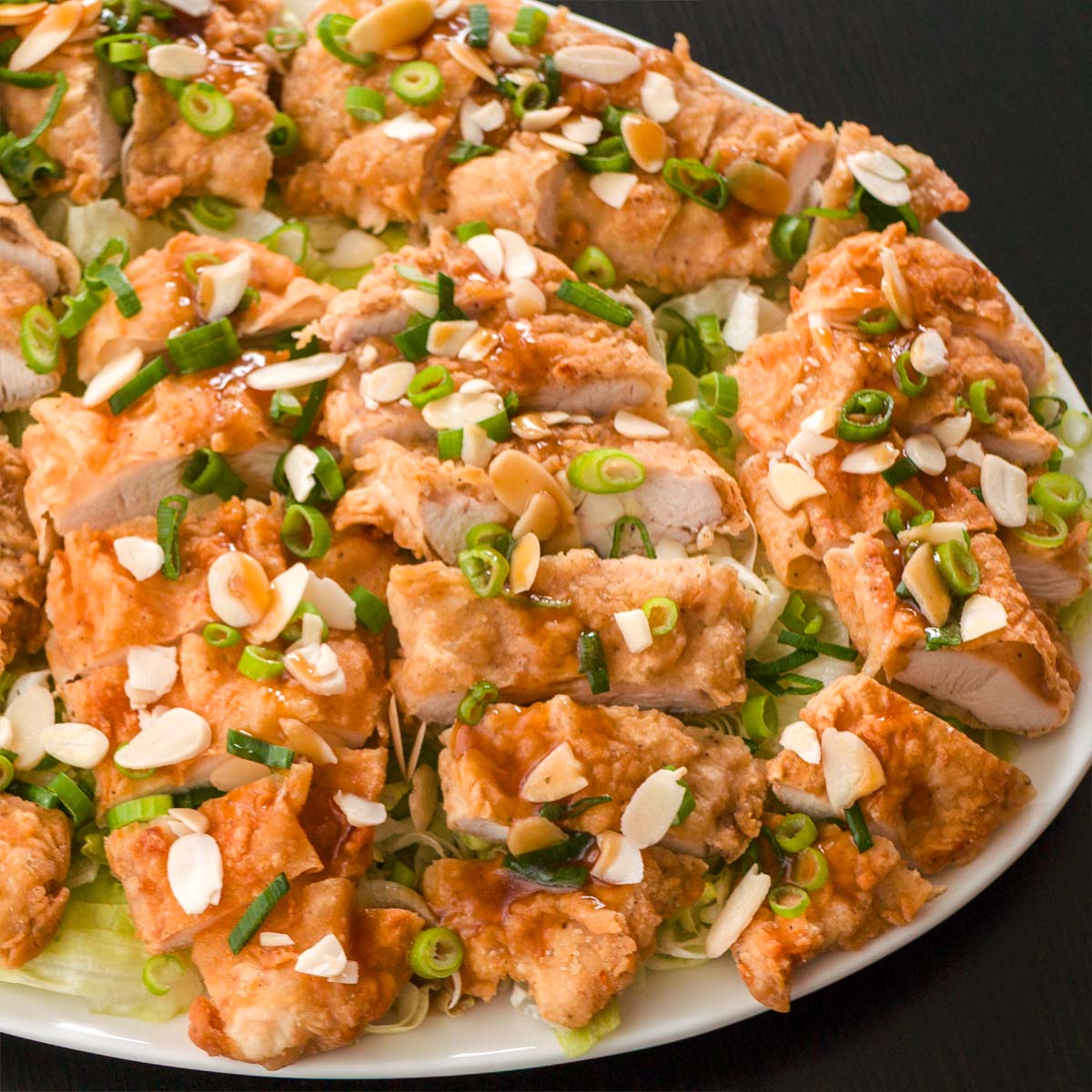 Fried chicken breast