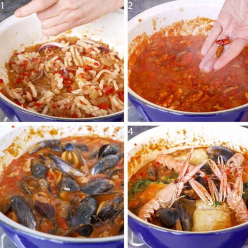 Spanish Seafood Stew Recipe (Zarzuela de Mariscos)
