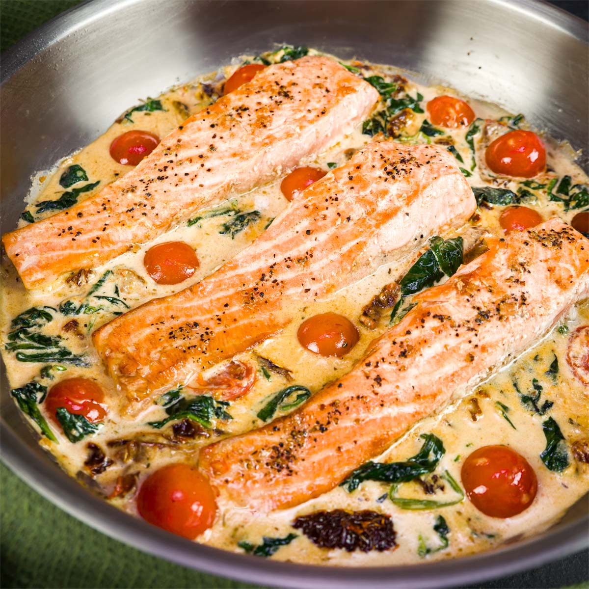 Salmon Florentine