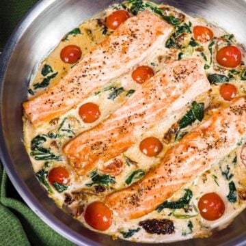 Salmon Florentine
