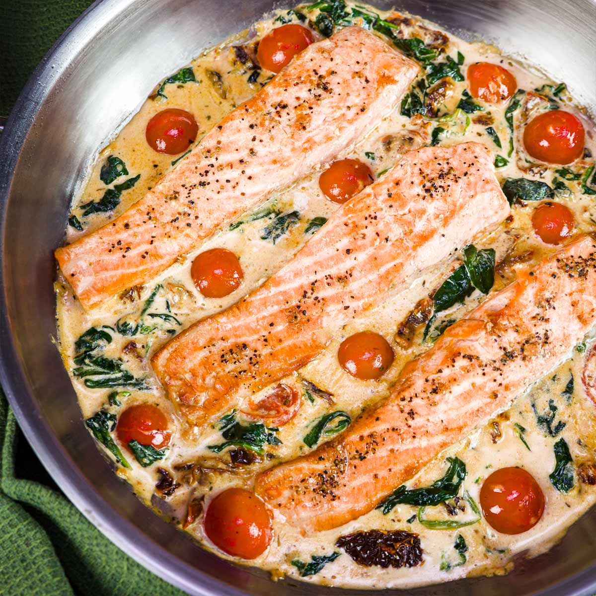 Salmon Florentine
