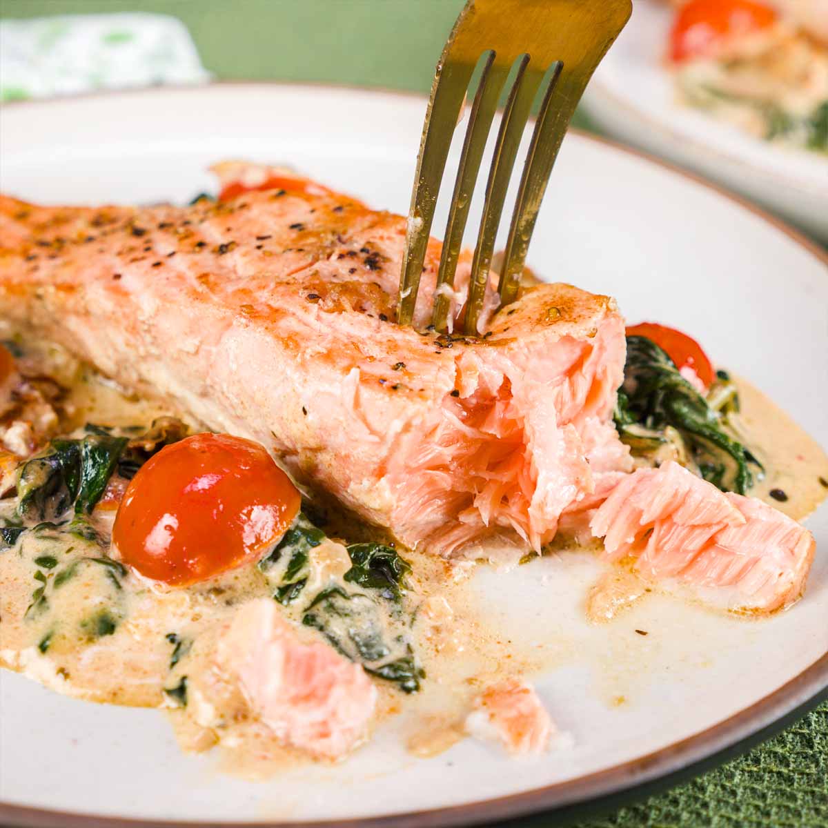 Salmon Florentine