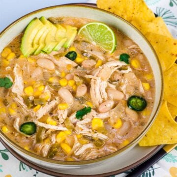 White chicken chili