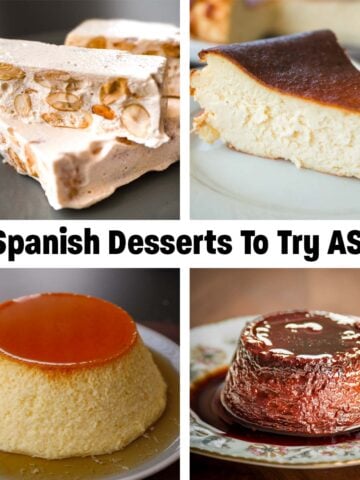 Spanish desserts