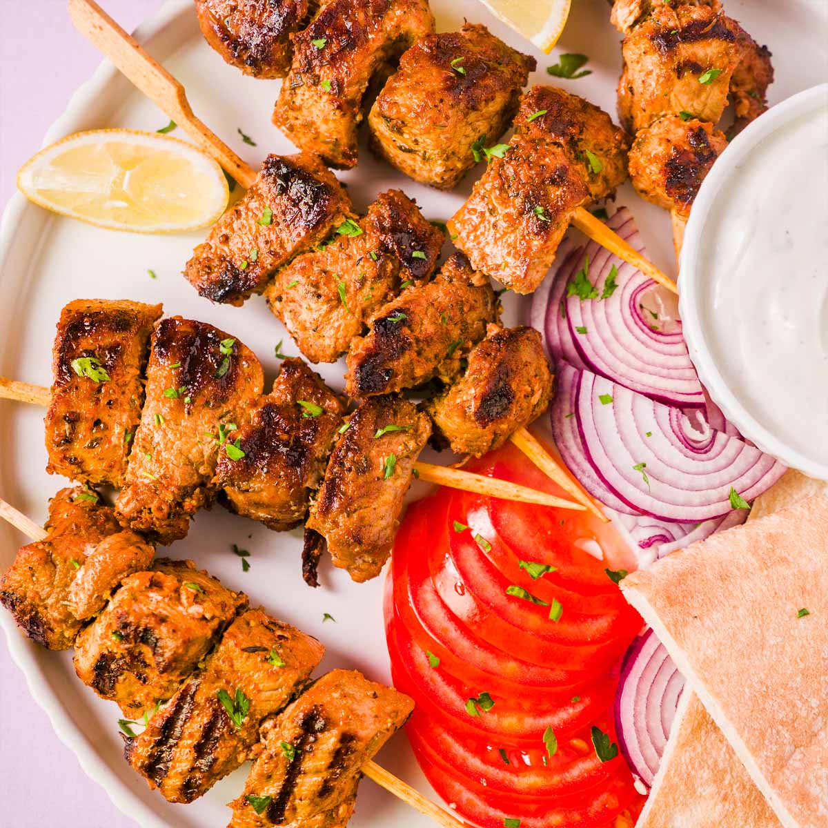 Greek Pork Souvlaki
