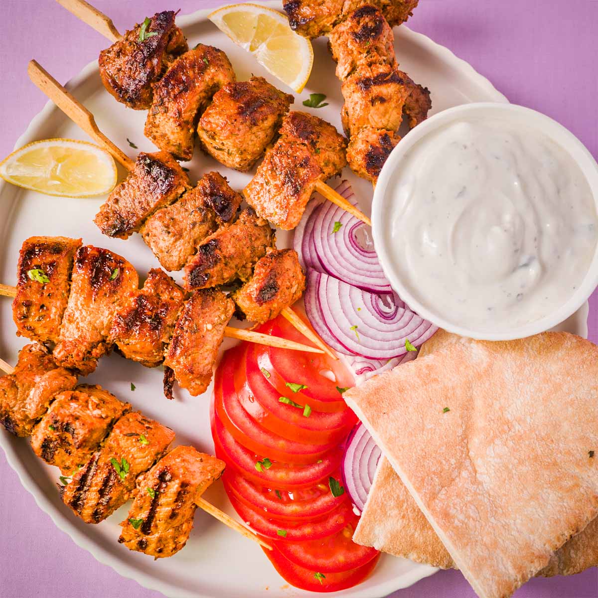 Greek Pork Souvlaki