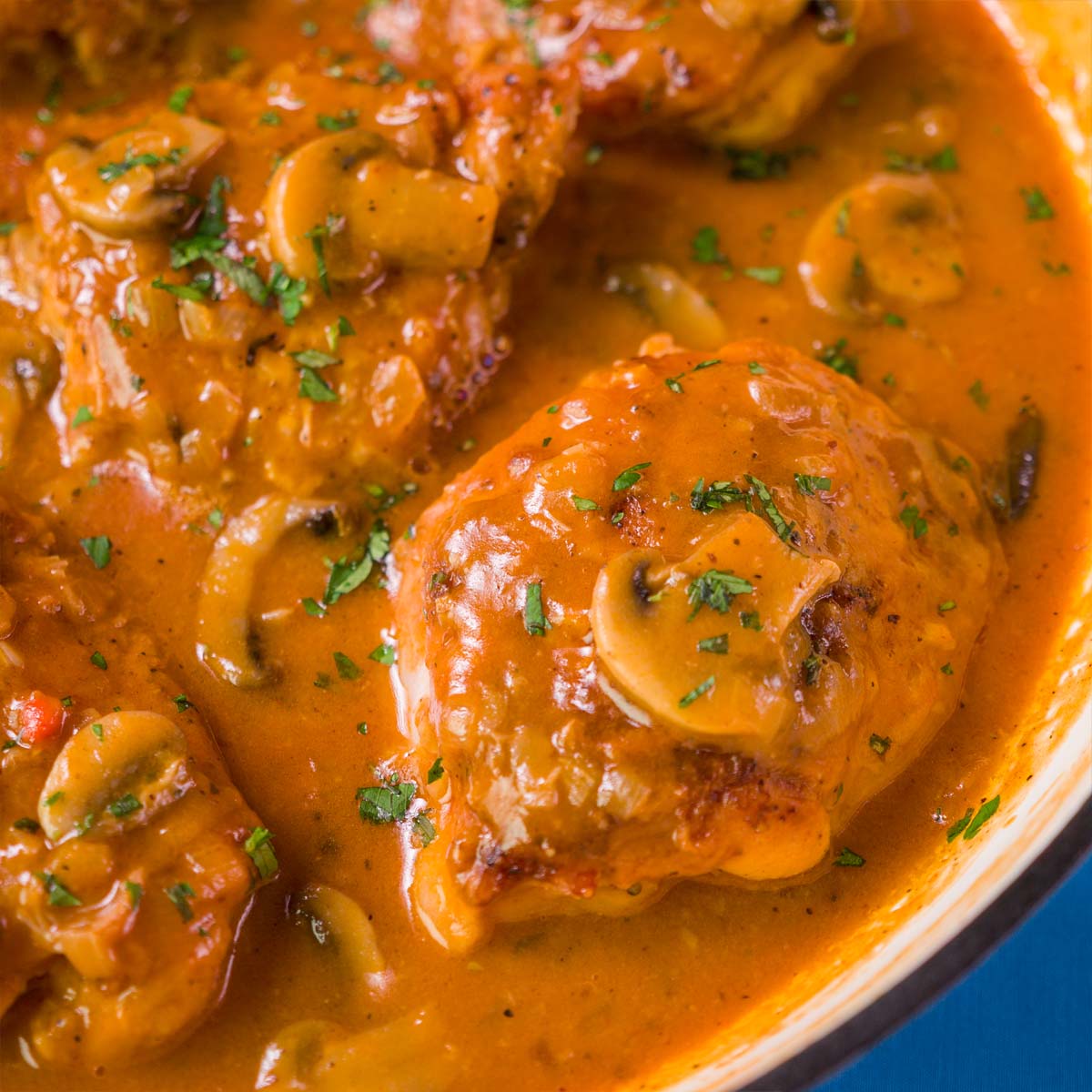 Easy Chicken Chasseur Recipe