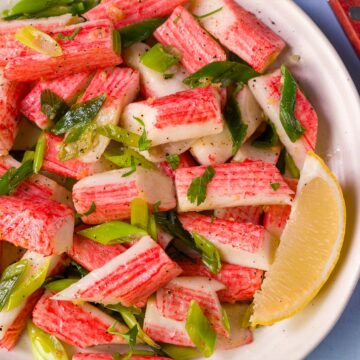 Satueed Imitation Crabmeat with garlic butter