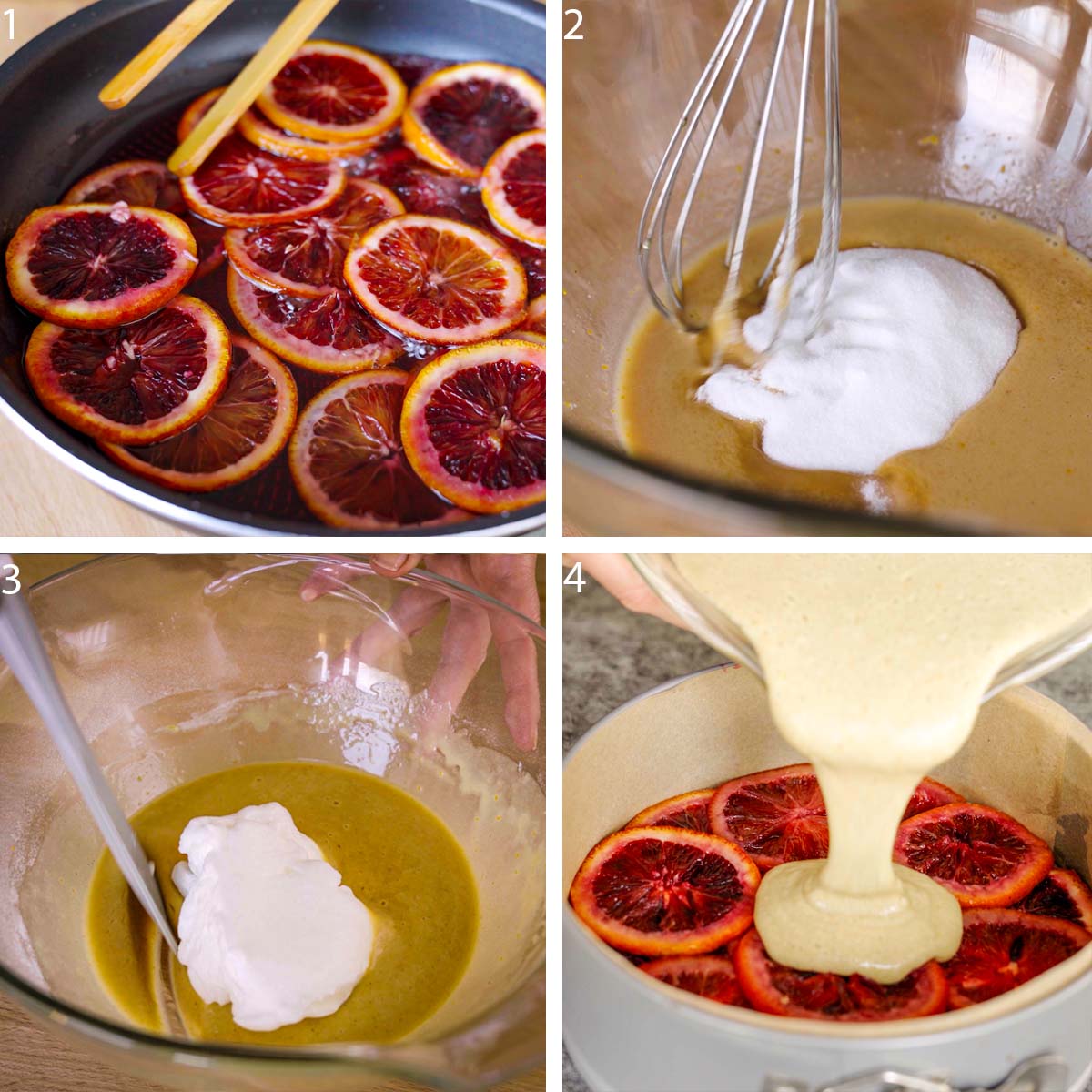 How to Make Blood Orange Upside Down Cake