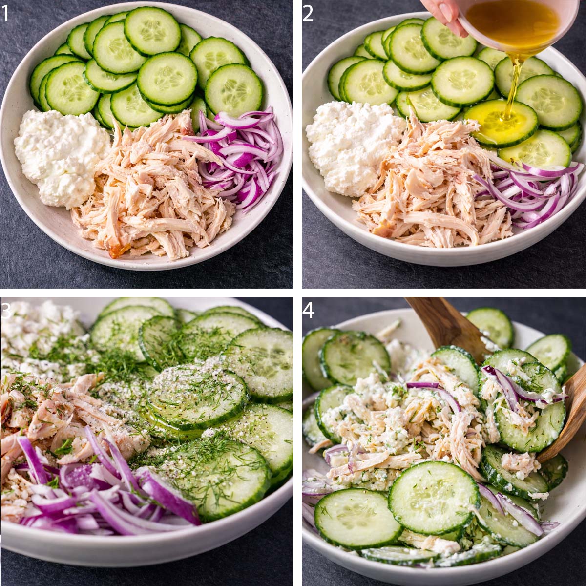 How to Make Cucumber Chicken Salad