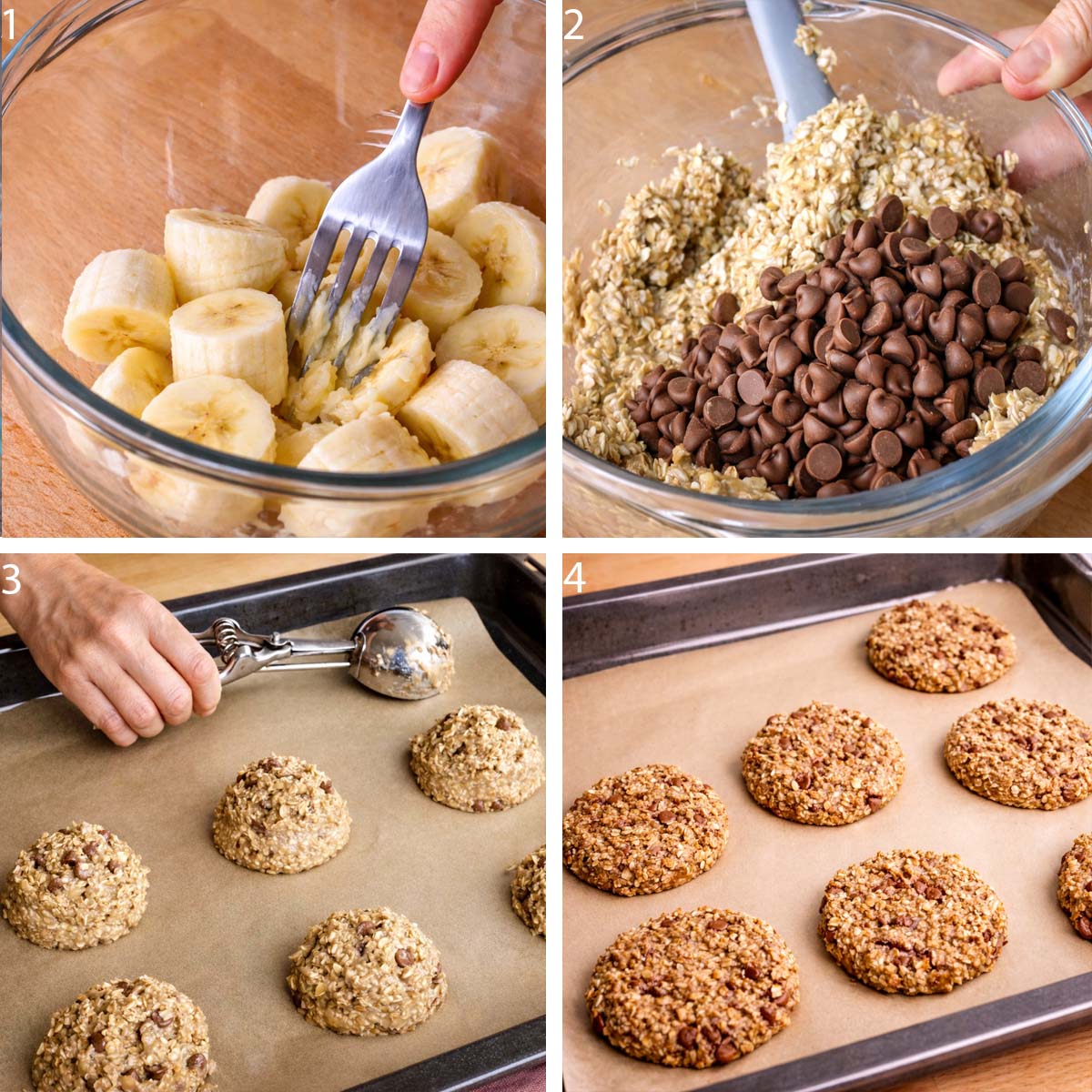 How to Make 3 Ingredient Oatmeal Cookies