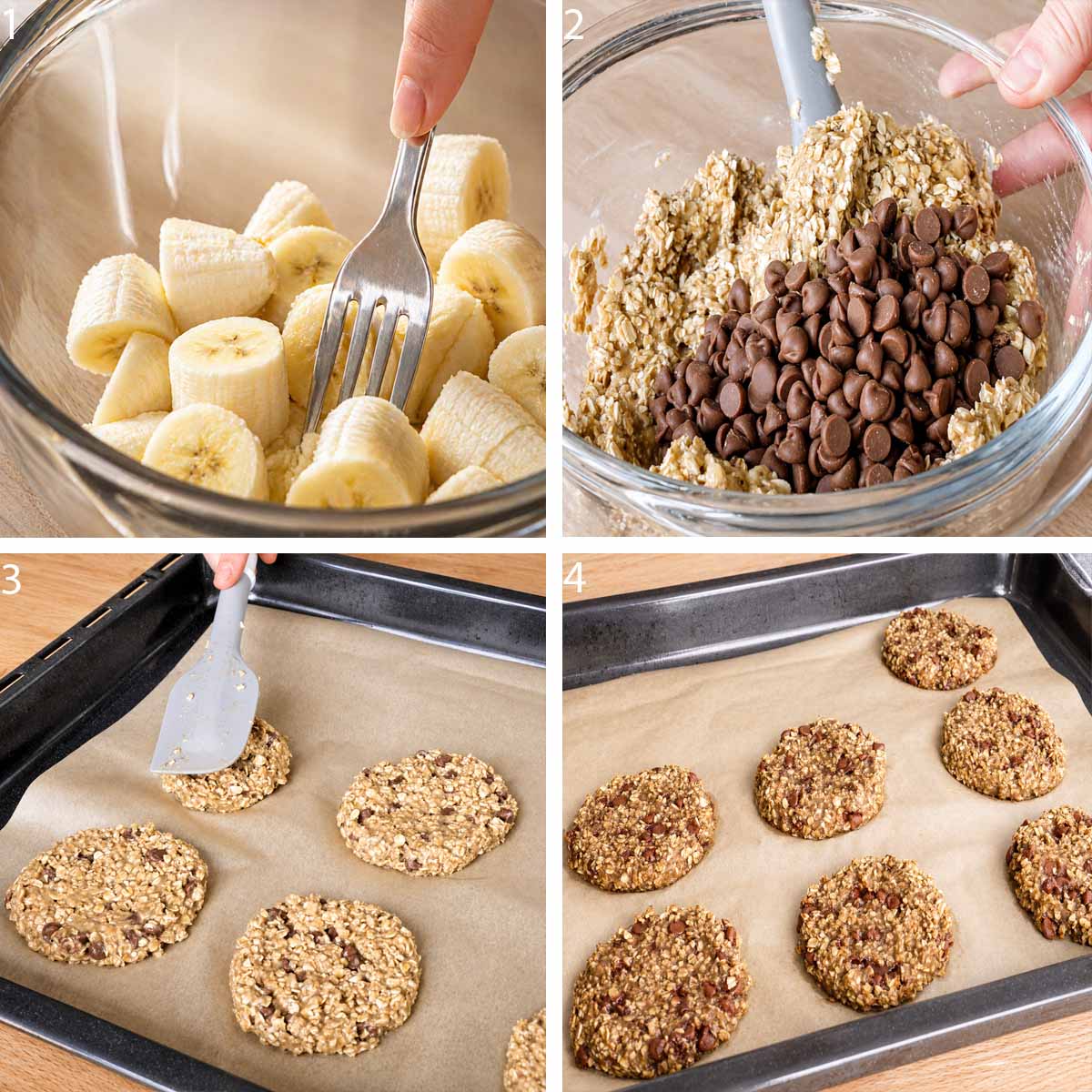How to Make Banana Oatmeal Cookies