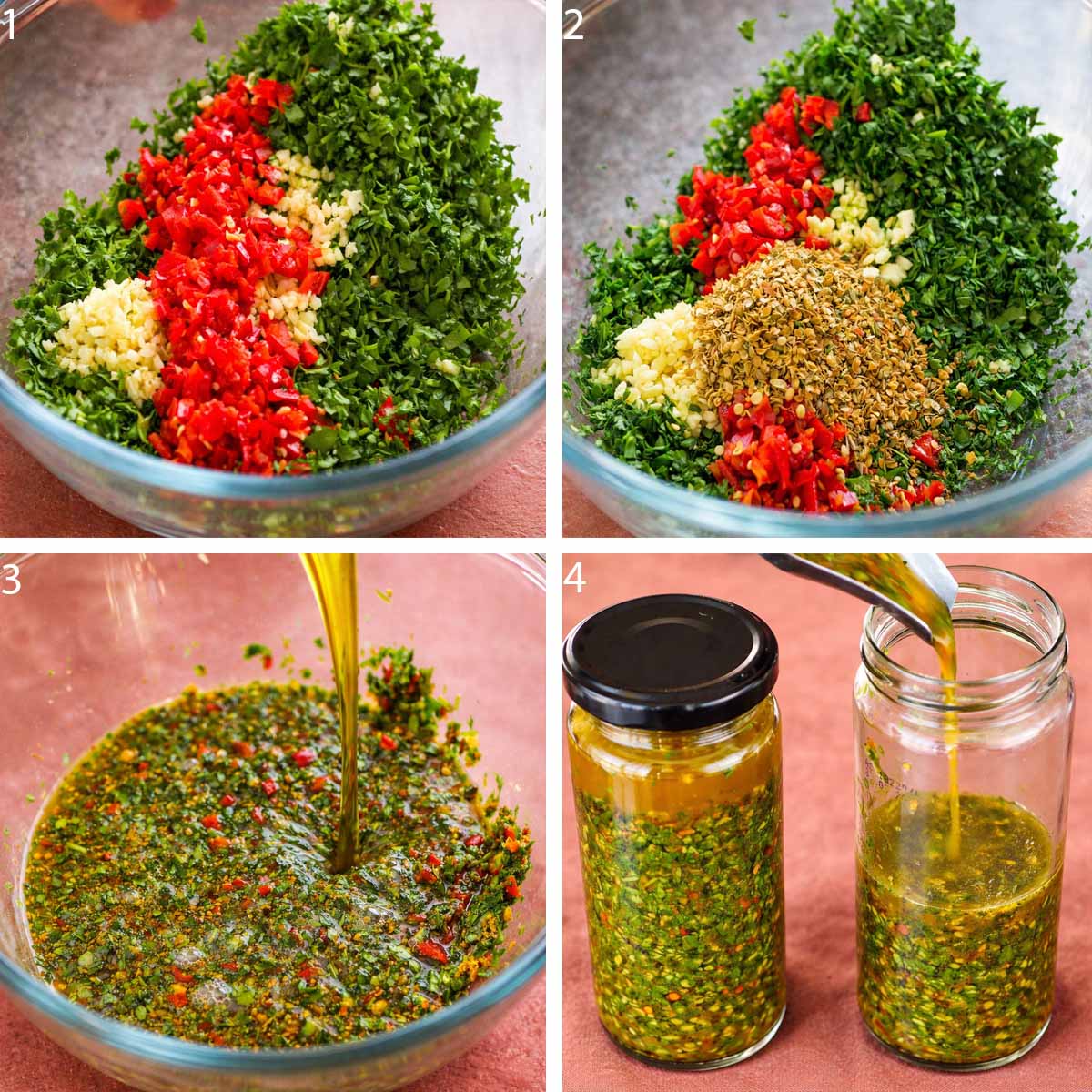How to Make Lemon Chimichurri Sauce