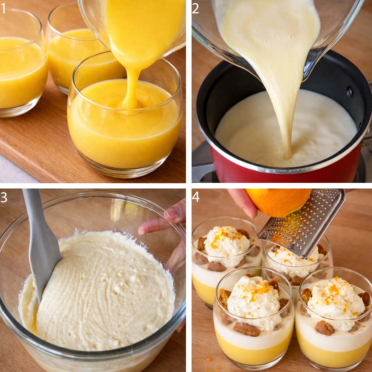How to Make Creamy Orange Pudding