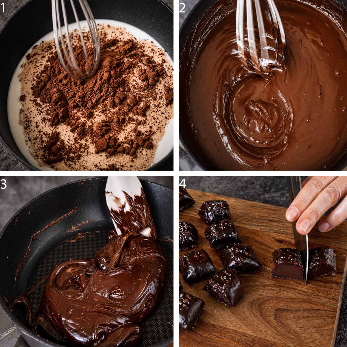 How to Make Chocolate Candy with Cocoa Powder 