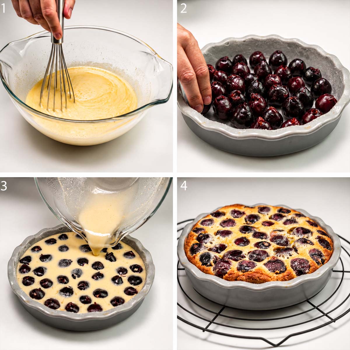 How to Make Cherry Clafoutis
