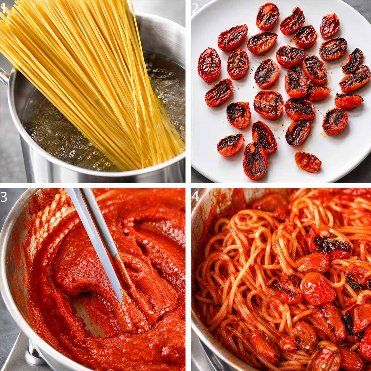 How to Make Cherry Tomato Pasta
