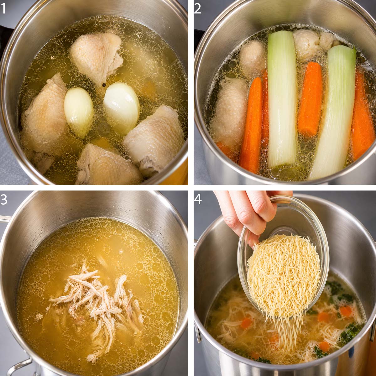How to Make Chicken Noodle Soup
