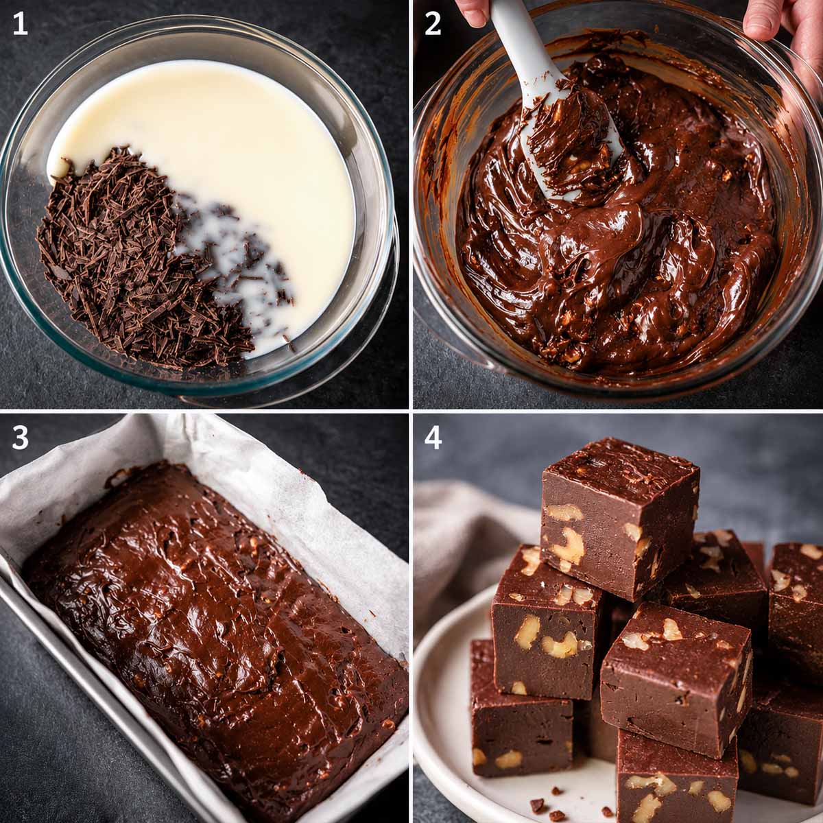 How to Make Chocolate Walnut Fudge