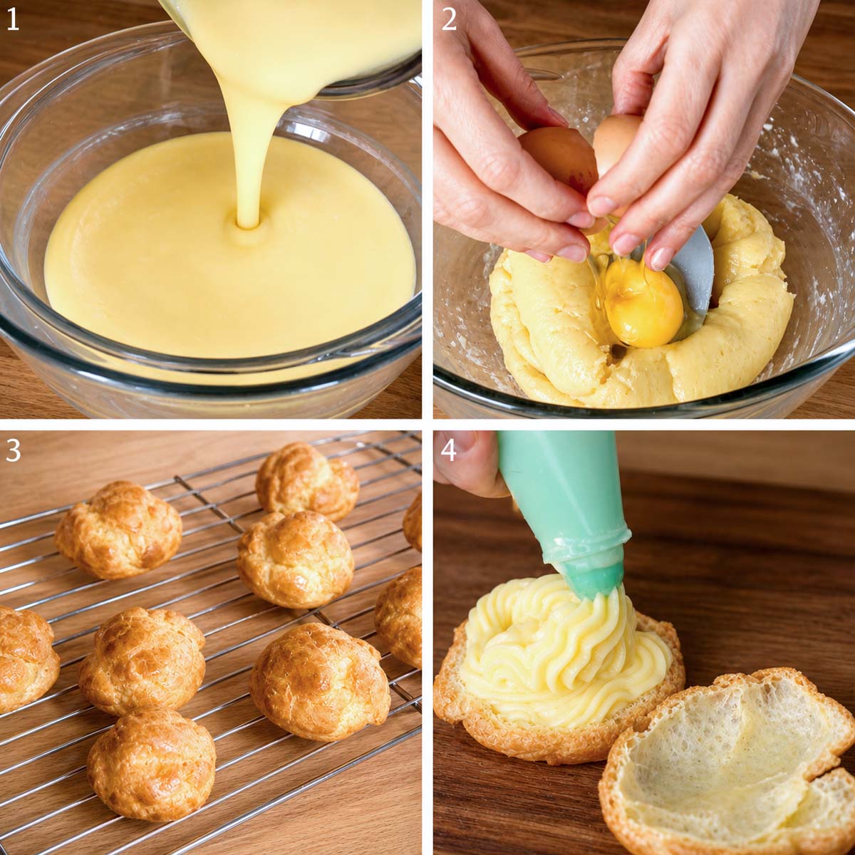 How to Make Cream Puffs