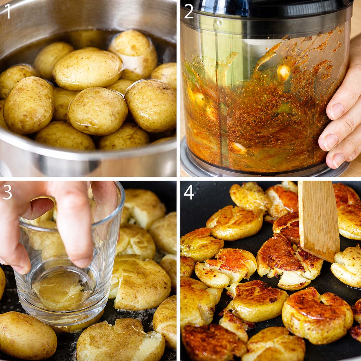 How to Make Crispy Smashed Potatoes
