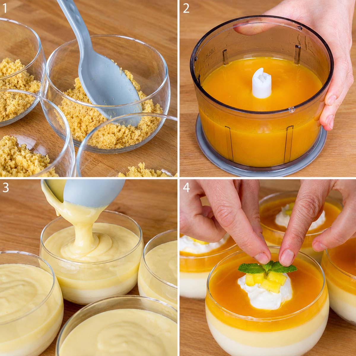 How to Make Mango Pudding