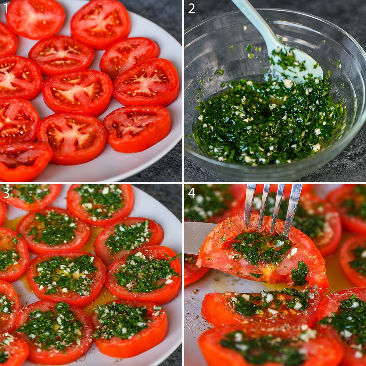How to Make Marinated Tomatoes