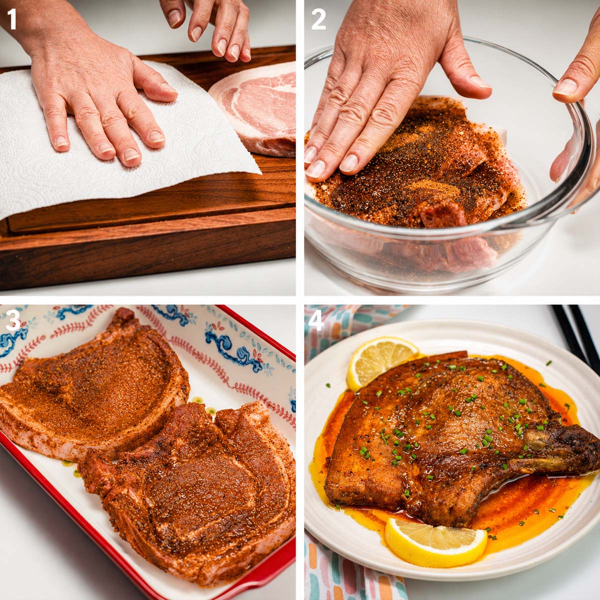 How to Bake Pork Loin Chops