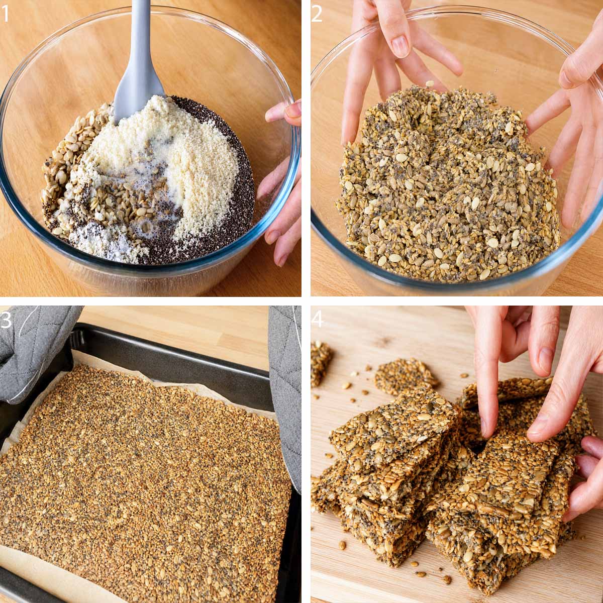 How to Make Seed Crackers