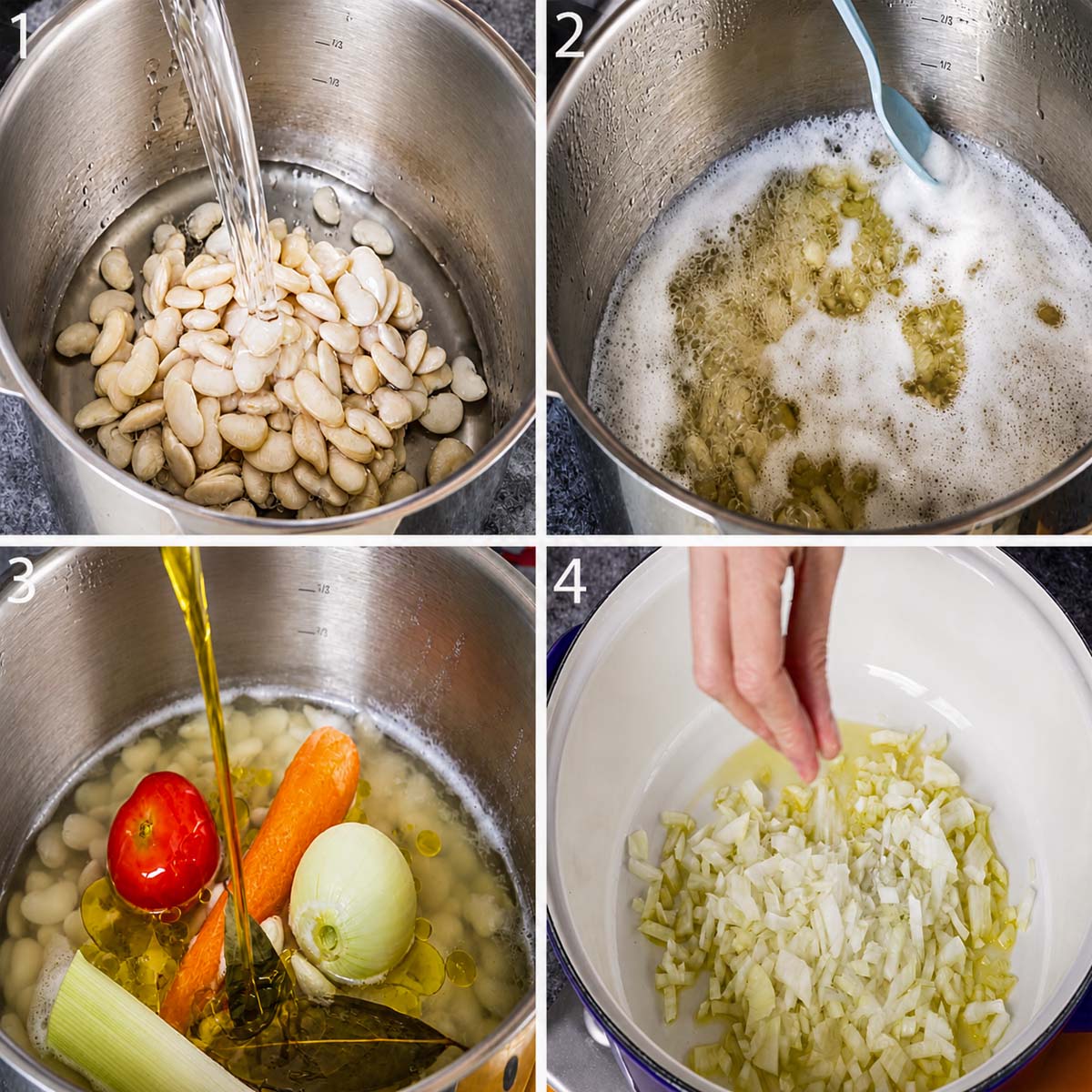 How to Make Spanish Bean Soup