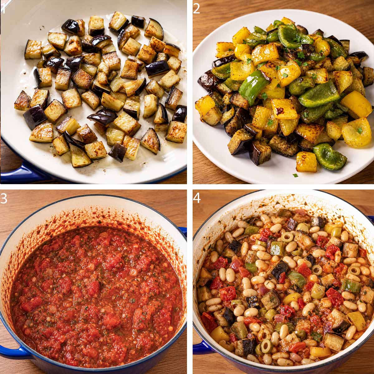 How to Make White Bean Eggplant Caponata
