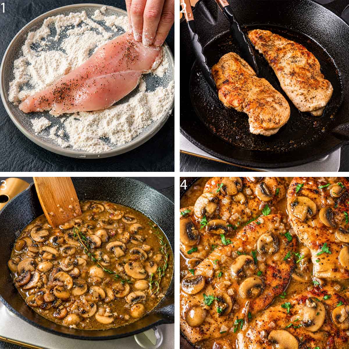 How to Make Chicken Marsala without Cream