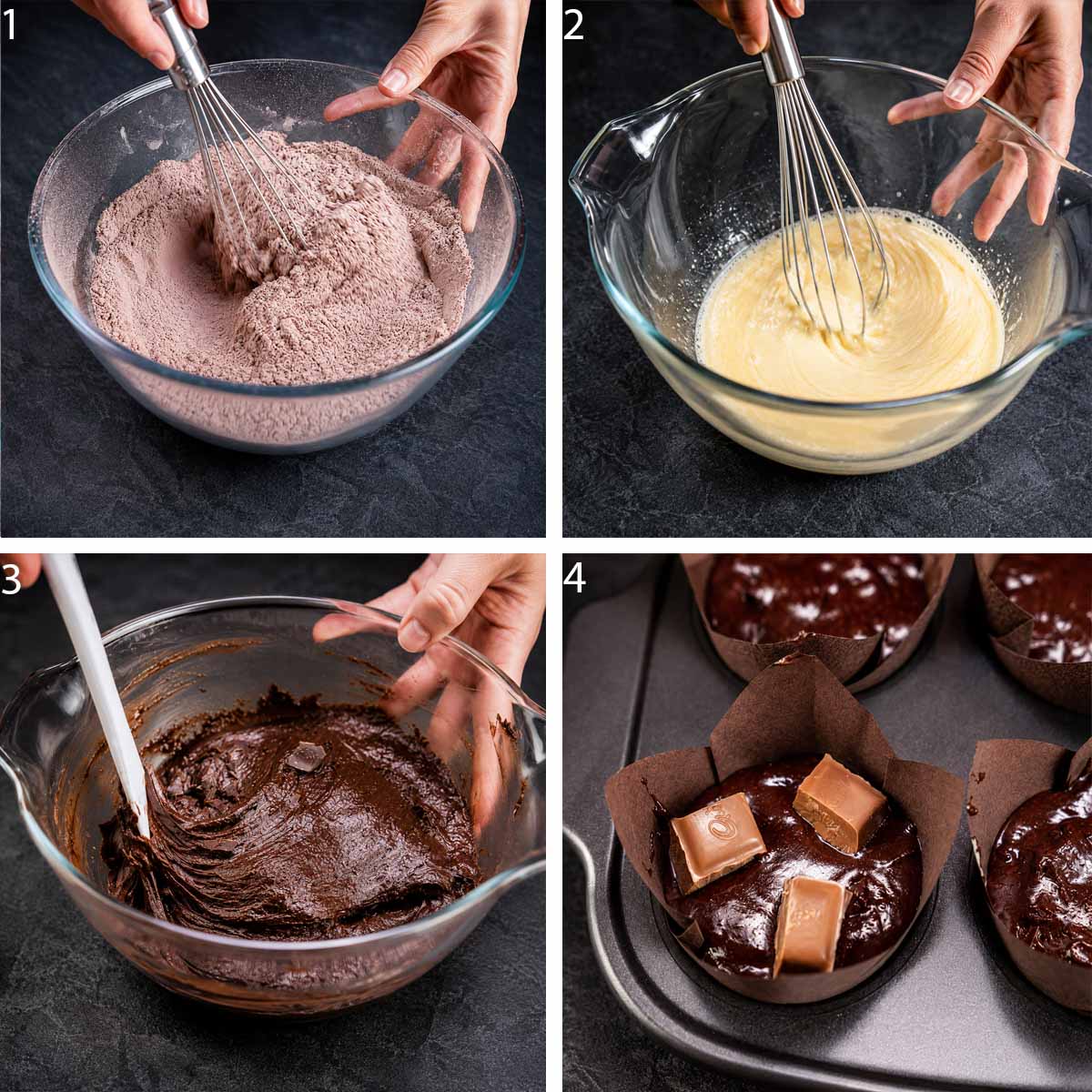 How to Make Chocolate Muffins with Cocoa Powder
