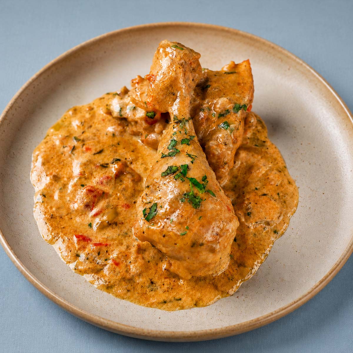 Creamy Balsamic Chicken served in a rich, velvety sauce