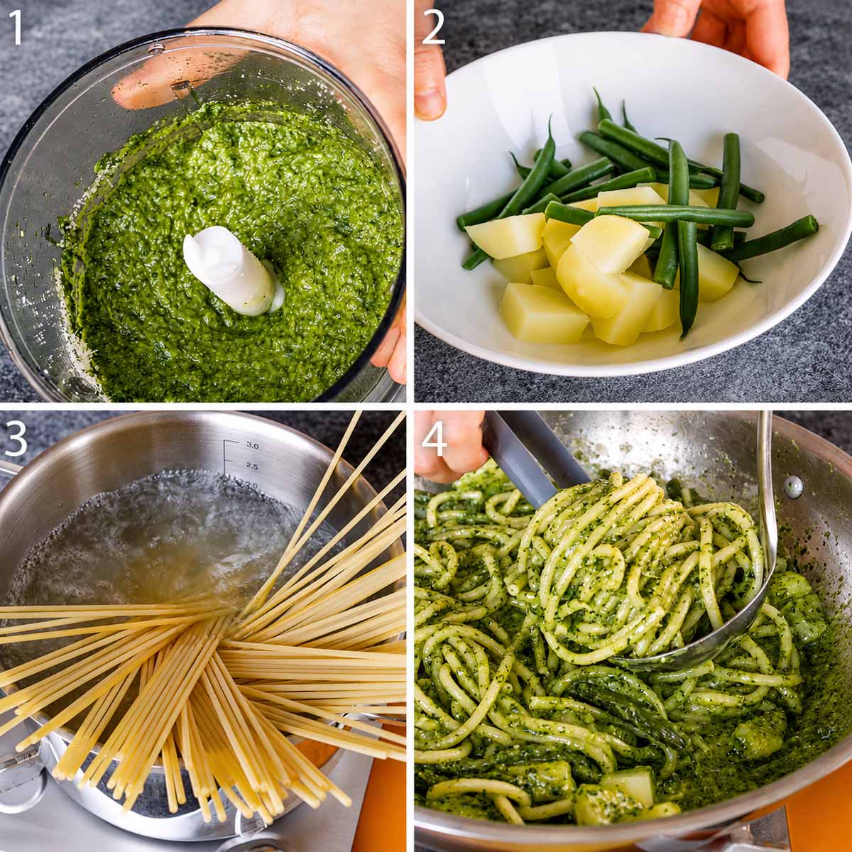 How to Make Pesto Pasta