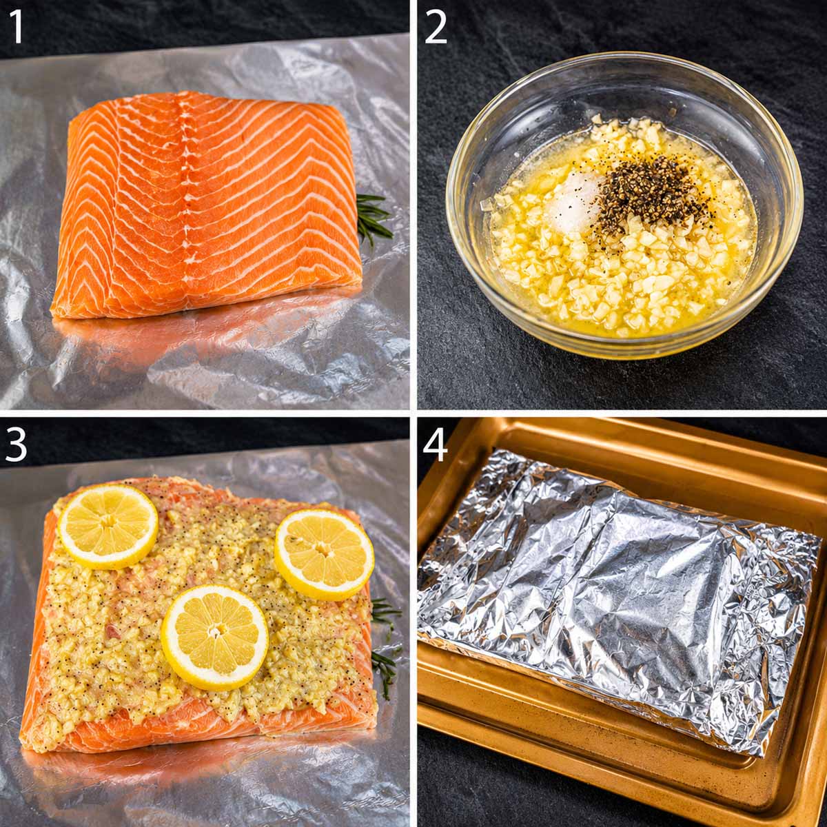 How to Bake Salmon in Foil
