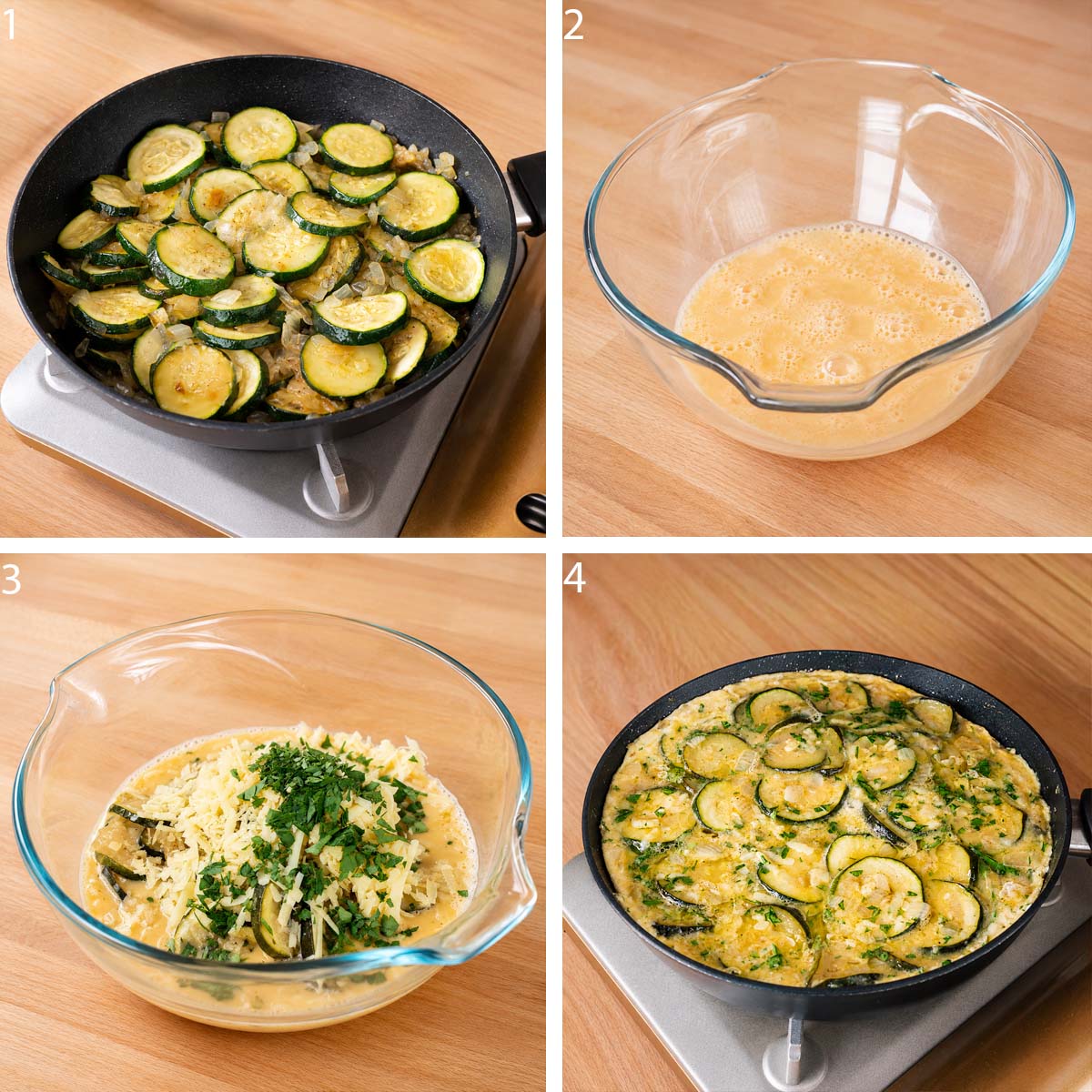 How to Make Zucchini Frittata