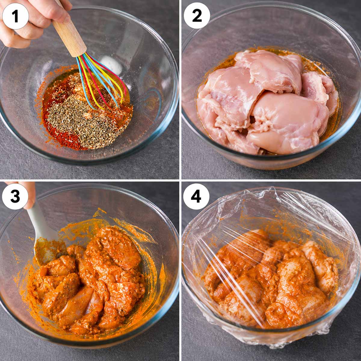 Boneless skinless chicken thigh marinade