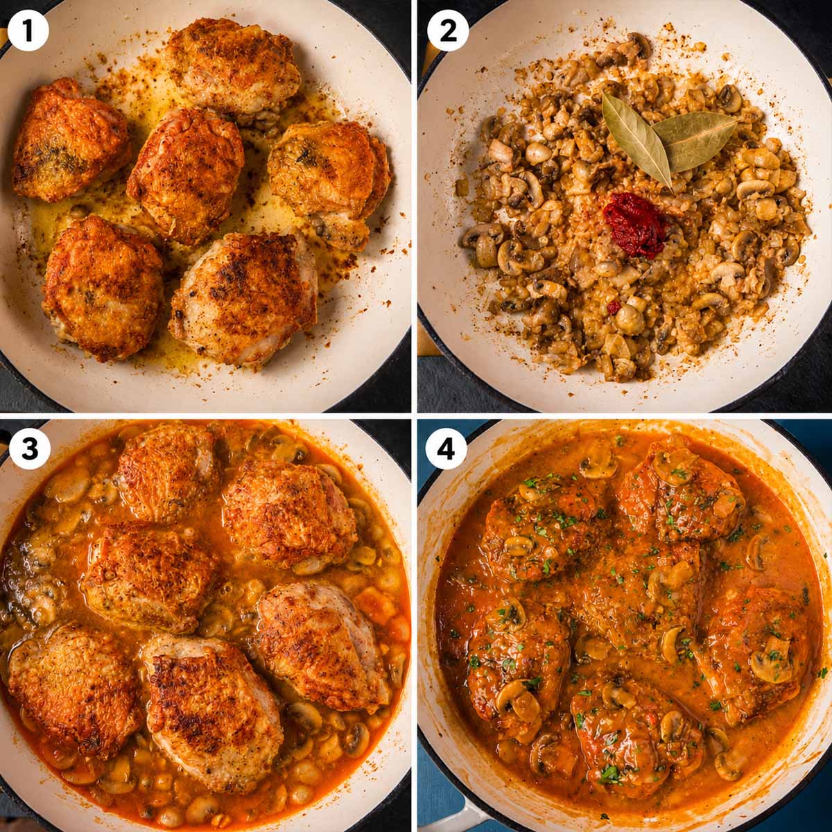 How to Make Chicken Chasseur