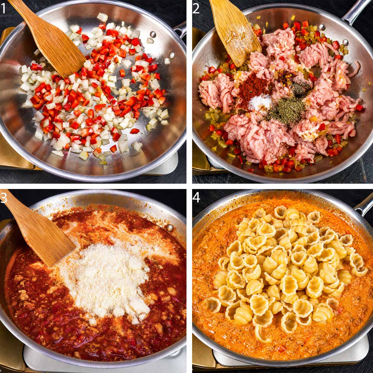 How to Make Ground Turkey Pasta with Tomato Sauce