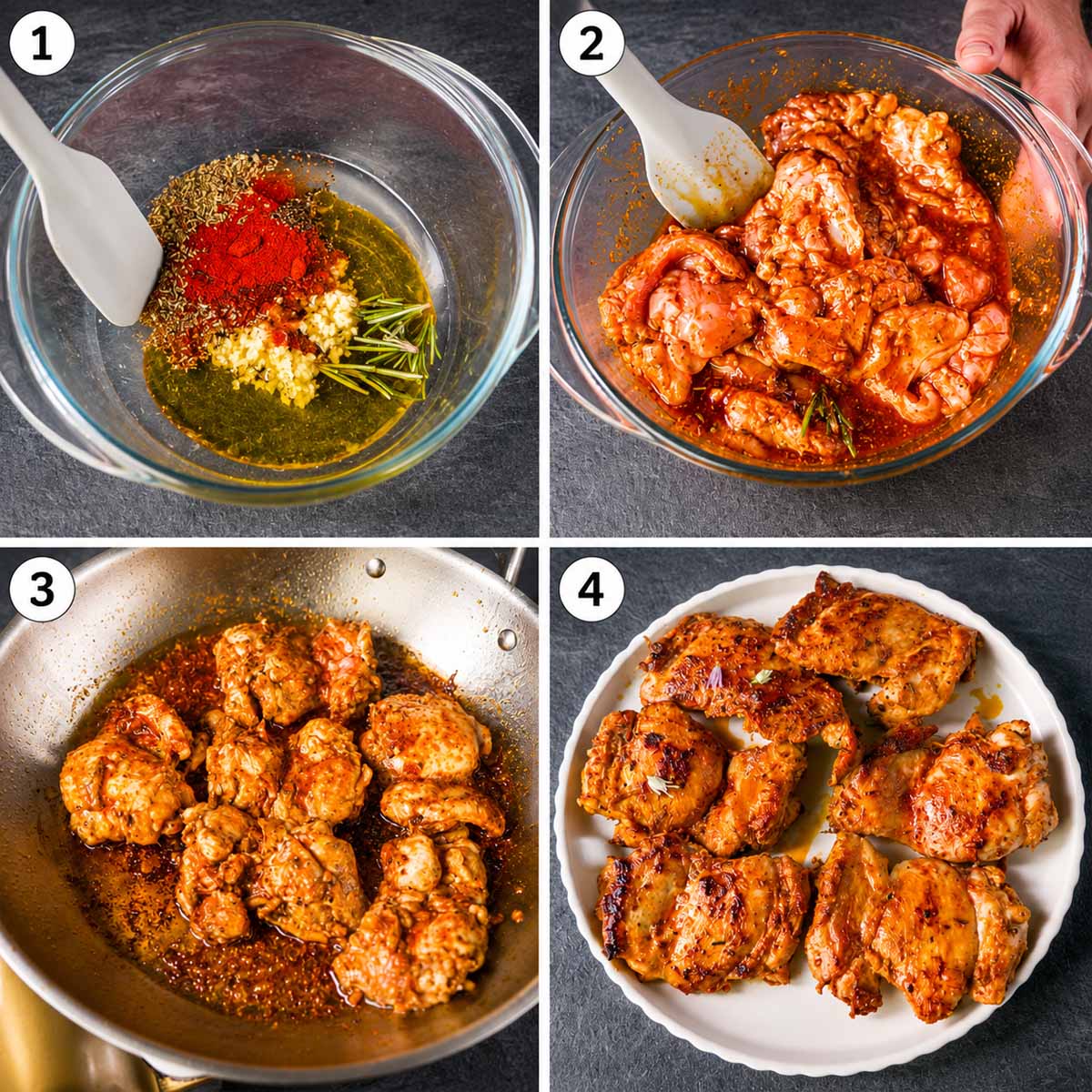 How to Cook Italian Chicken Thighs